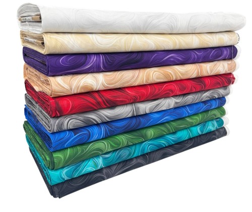 Swirl cotton fabric swirly - swirl,