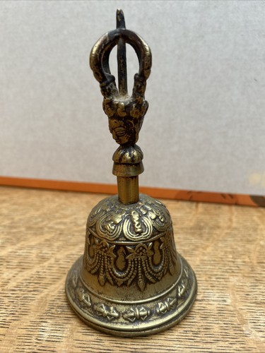 Tibetan buddhist hand bell for - buddhist,