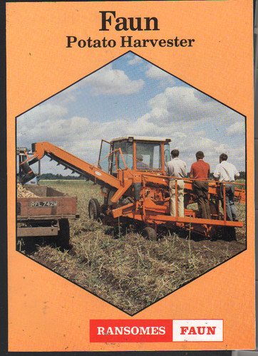 Ransomes faun potato harvester - ransomes,