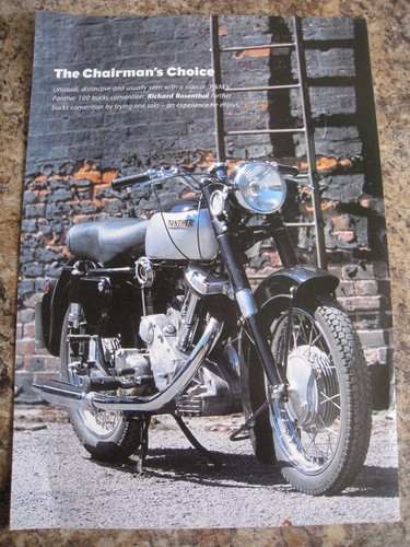 Panther 100 motorcycle without - panther,
