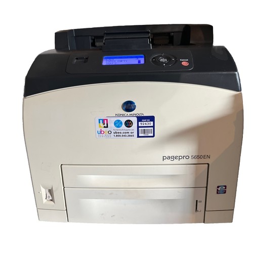 Konica minolta pagepro 5650en - konica,