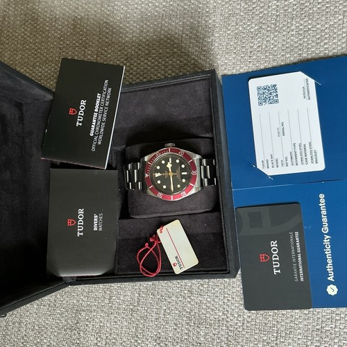 Tudor black bay men - black, men's