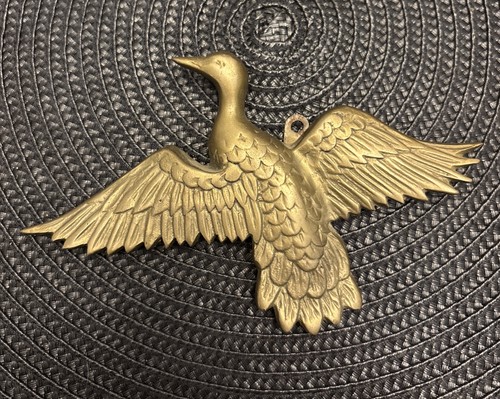 Vintage brass flying - brass,