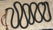 BLACK ROUND NYLON LEAD CATCH