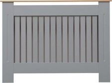 Medium Grey Oak Radiator Cover