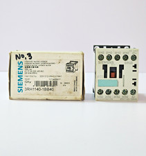 SIEMENS 3RH1140-1BB40 AUXILIARY CONTACTOR 3NO+1NC 24V DC 31E FAST SHIP FEDEX/DHL