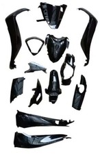 COMPLETE PANEL FAIRING SET Fits HONDA SH 125 2013 - 2016 - BLACK