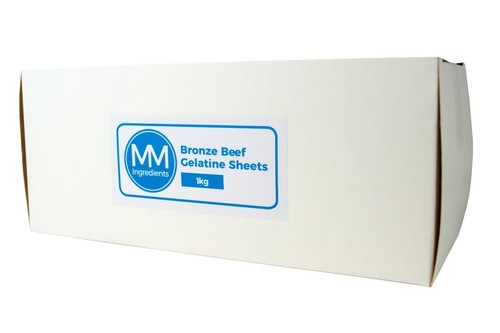 1kg bronze leaf gelatine - ,