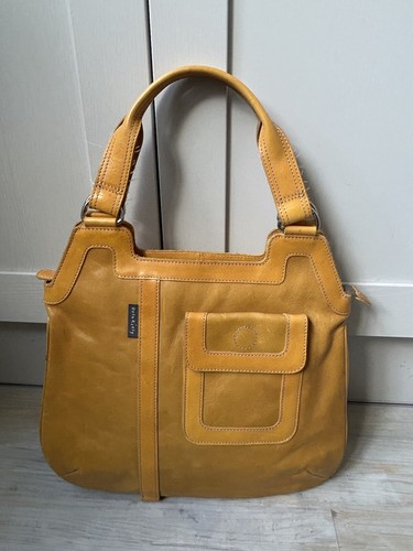 Orla kiely yellow leather - orla,