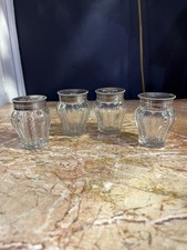 Silver And Glass Ink Desk