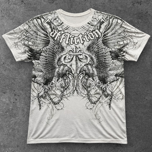 Mens eagle wing cross - wing, t