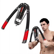 Hydraulic Chest Expander with 22-440lbs Resistance for Upper Body Exercise