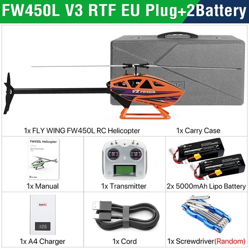 Fly wing fw450l - 6ch, 3d