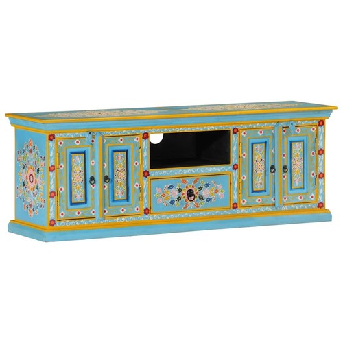Cabinet hand painted hifi - painted,