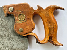 Vintage Disston & Sons No.  7  Panel Saw--circa 1878-1888