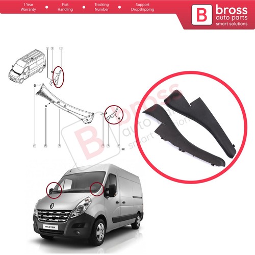 Windshield grille bracket - grille,