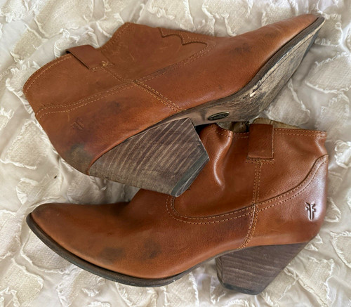Frye women brown leather - brown,