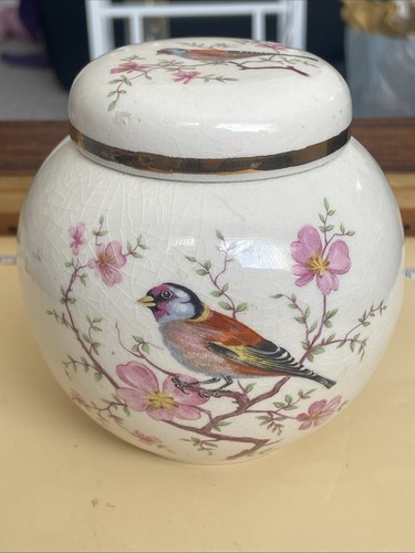 Arthur wood bird jar pattern - bird,