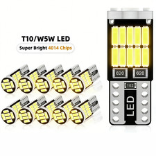10x 501 T10 Led Bulbs Side