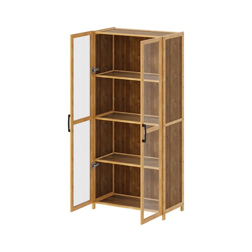 130cm tall wooden bamboo - 130cm,