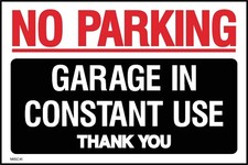 No Parking Garage in constant