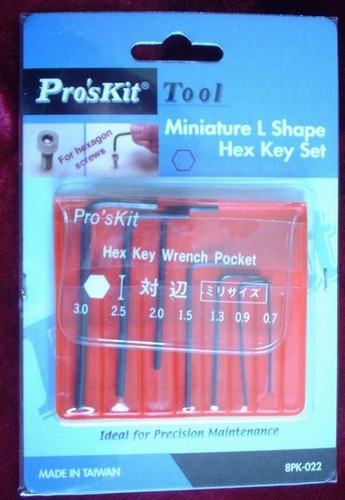 Set allen keys for - a,