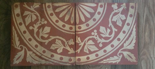 Set minton encaustic tile 6 - encaustic,