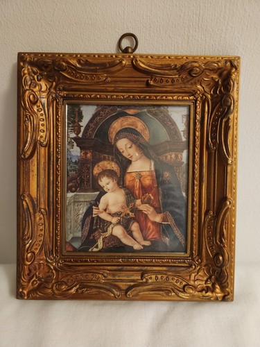 Ornate frame and picture - ornate,