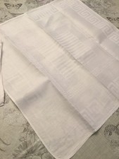 6 VINTAGE IRISH DOUBLE DAMASK