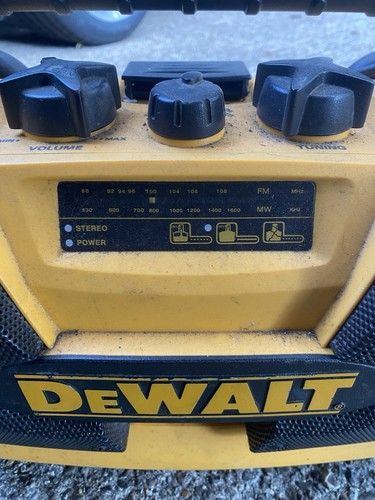 Dewalt portable worksite - portable, am/fm