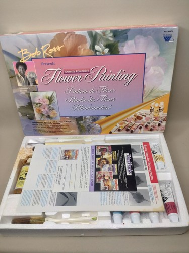 Bob ross flower painting - bob, kit