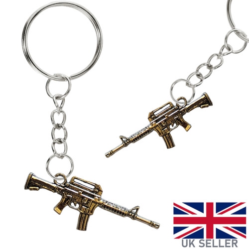 Assault rifle keyring - assault,