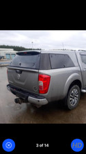 nissan navara 2016 on truckman canapy mint condition grey
