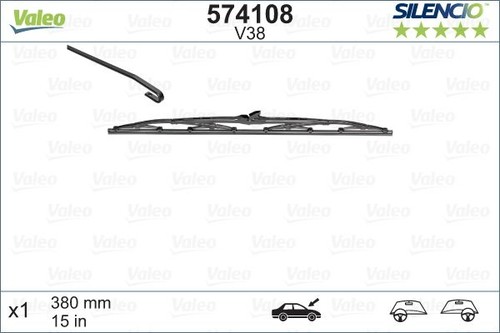 Valeo 574108 wiper blade - 574108, n/s