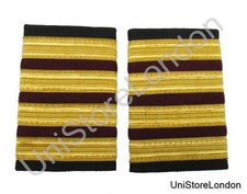 Epaulette 4x1/2 Gold with