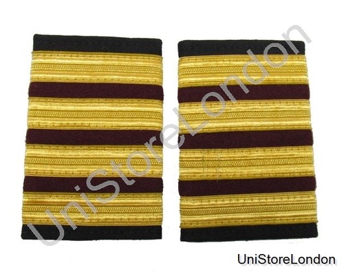 Epaulette 4x1 gold - epaulette, 4x1/2
