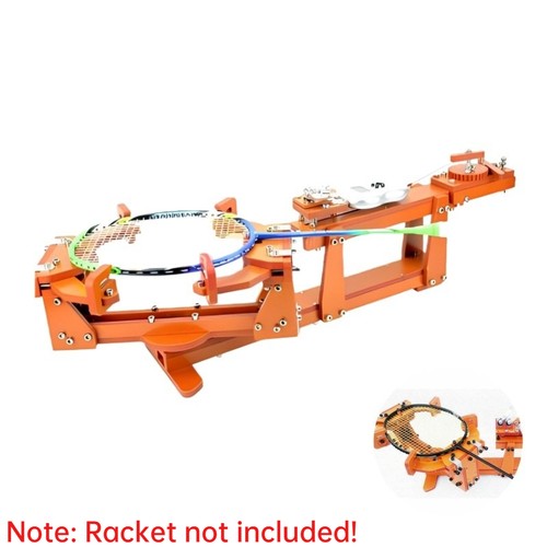 Winch type badminton racket - winch,
