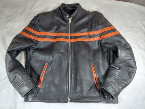 Heavy leather motorcycle - leather,