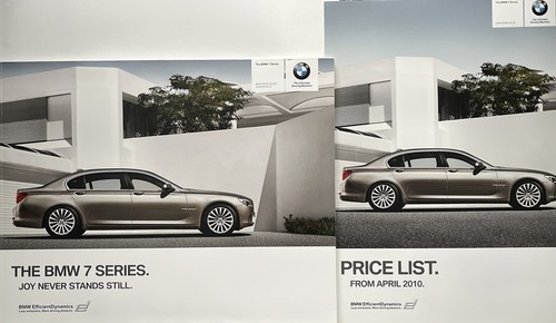 2010 bmw series brochure - series,