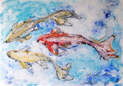 Original watercolour painting - original,
