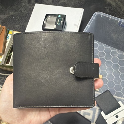 Visconti men black leather - visconti, men's