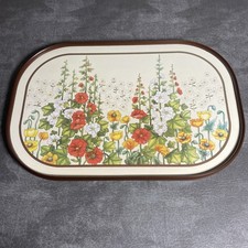 Vintage M&S Oval Summer Floral