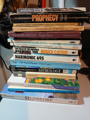 Esoteric new age books - books,