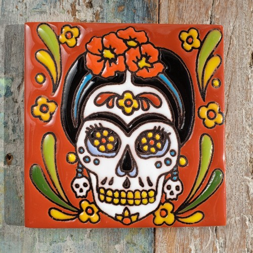 Mexican relief tile - relief,
