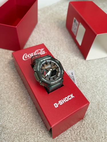 Casio shock coca cola - g-shock, coca-cola