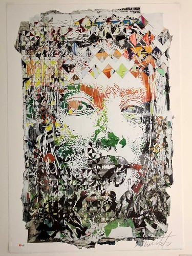 Vhils rupture - vhils,