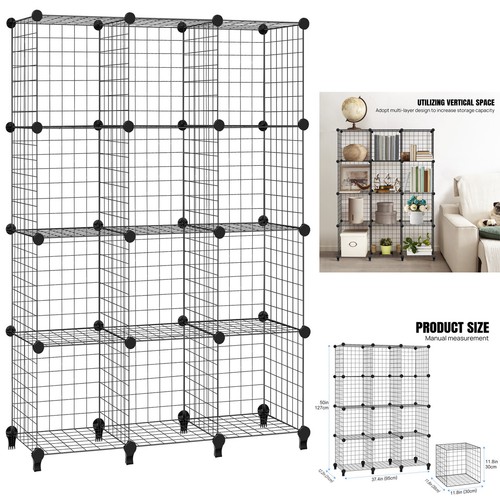 Cube metal wire rack - wire,