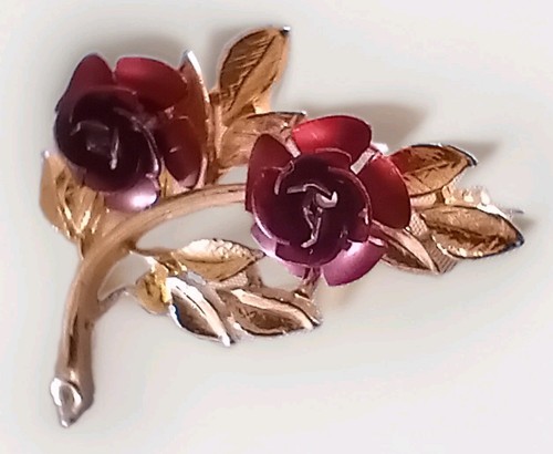 Vintage exquisite red rose - vintage,