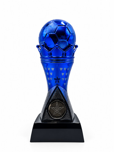 Blue crown football - football,