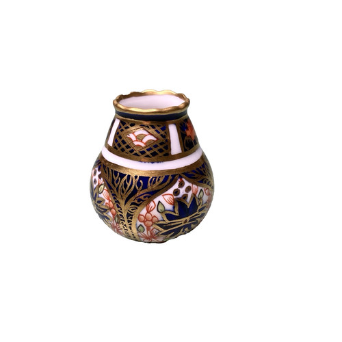 Royal crown derby miniature - crown,